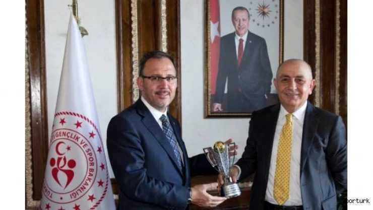 Süleyman Hurma'dan Bakan Kasapoğlu'na ziyaret