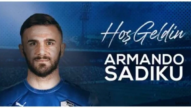 BB Erzurumspor, Armando Sadiku'yu renklerine bağladı