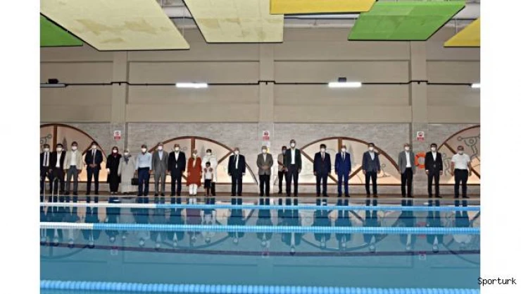 Şehit Hüseyin Varol Kapalı Yüzme Havuzu törenle açıldı