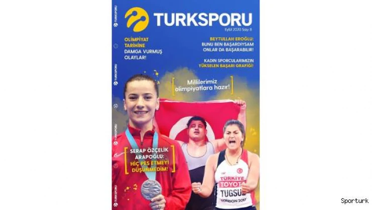 TURKSPORU'nun sekizinci sayısı Dergilik'te
