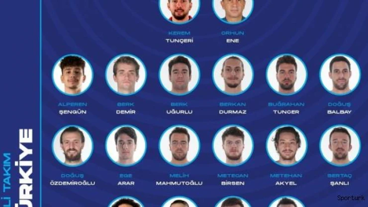 A Milli Takım'ın aday kadrosu belli oldu