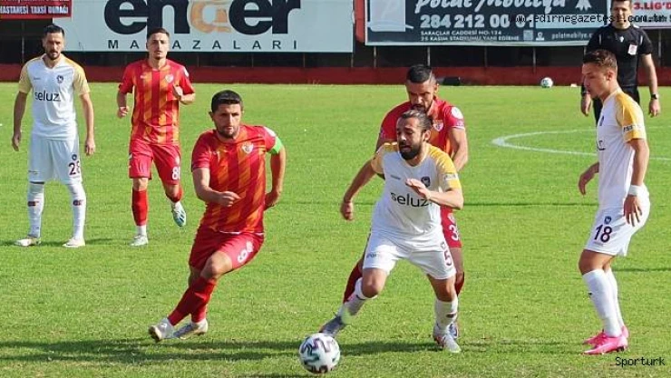 Edirnespor durdurulamıyor 3-1