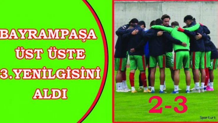 Paşa yenilgiyi seriye bağladı: 2-3