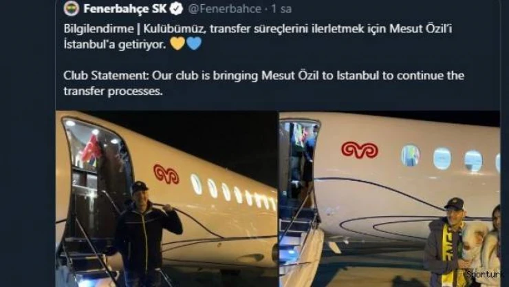 FIFA, Mesut Özil-Fenerbahçe transferini sayfasında paylaştı