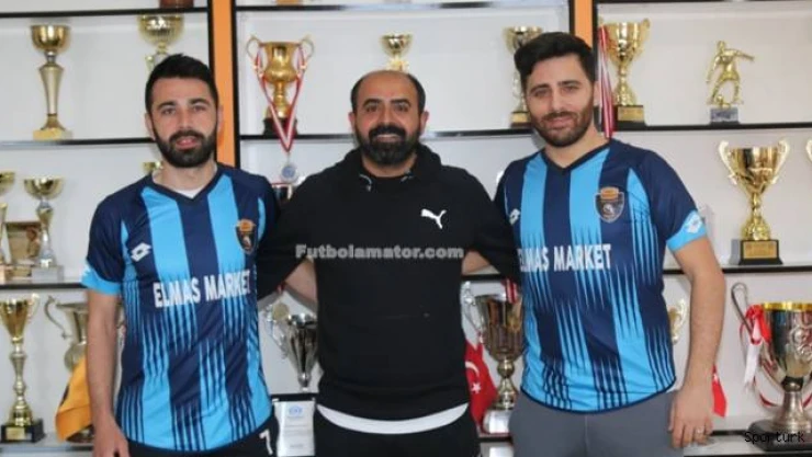 Oğuz Yeşil ve Anıl Üstün Gazi Mahallesispor'da