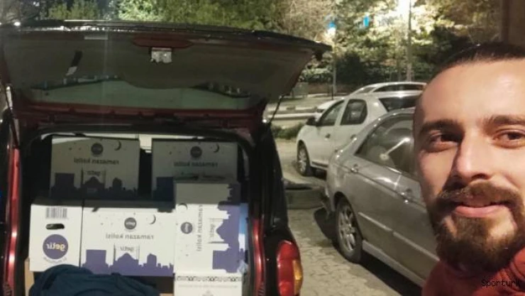 Amatör futbolcu Bahadır Girgin'den örnek davranış