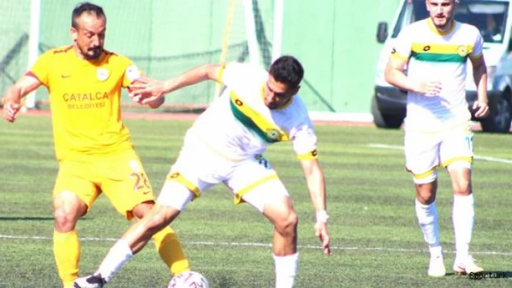 Çatalca rövanşa kaldı: 0-1