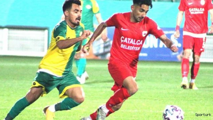 Emeğine sağlık Çatalcaspor 1-2