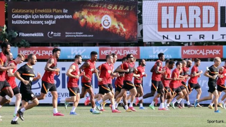 Galatasaray, St. Johnstone maçının taktiğini çalıştı