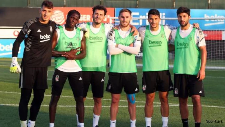 Valentin Rosier, Beşiktaş'la ilk antrenmanına çıktı