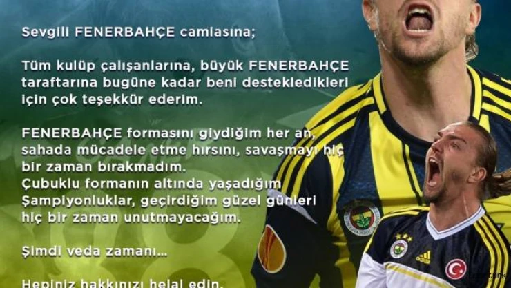 Caner Erkin'den Fenerbahçe'ye veda