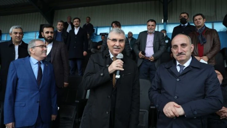 Başkan Yüce: &quotSpor şehri Sakarya hedefimize emin adımlarla ilerliyoruz"