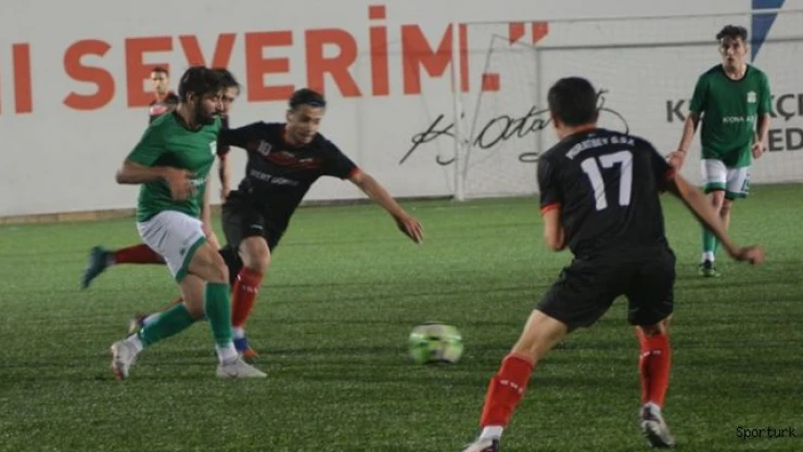 Çekişmeli mücadeleyi Yeşilova Esnafspor kazandı