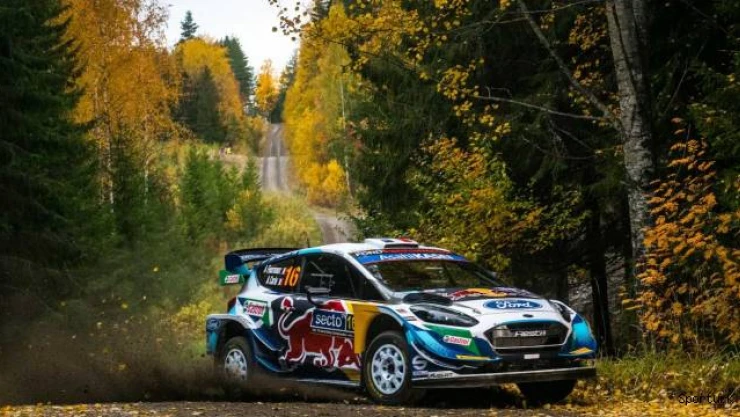 Dünya Ralli Şampiyonası'da Finlandiya Rallisi'ni Elfyn Evans Kazandı