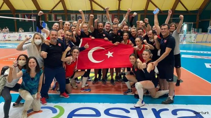İşitme Engelliler Kadın Voleybol Milli Takımı dünya şampiyonu