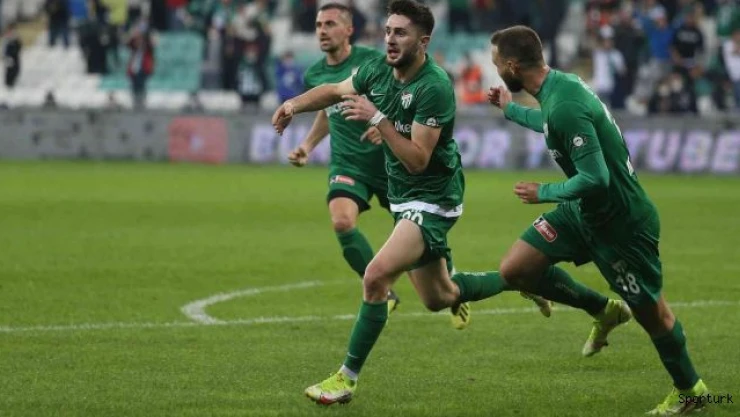 TFF 1. Lig: Bursaspor: 2 - Boluspor: 0