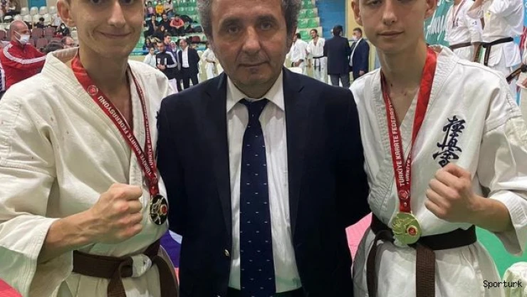 Türkiye Kyokushin Stil Karate Şampiyonası'nda Bilecik'e 2 altın madalya