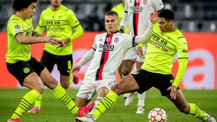 UEFA Şampiyonlar Ligi: Borussia Dortmund: 2 - Beşiktaş: 0