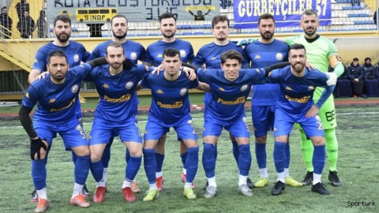 Küçükçekmece Sinopspor ikinci yarıda kazandı