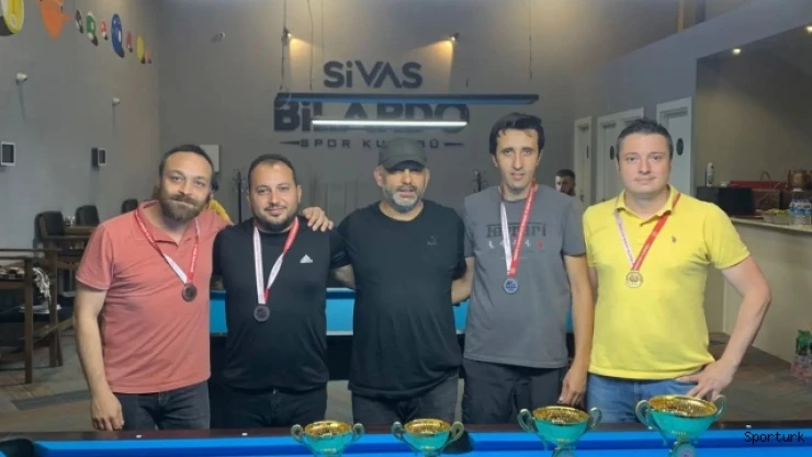 Bilardo 9 top il birinciliği sona erdi
