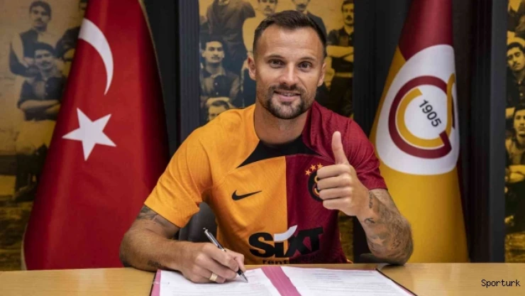 Seferovic: "Galatasaray'a geldiğim için çok mutlu ve gururlu hissediyorum"