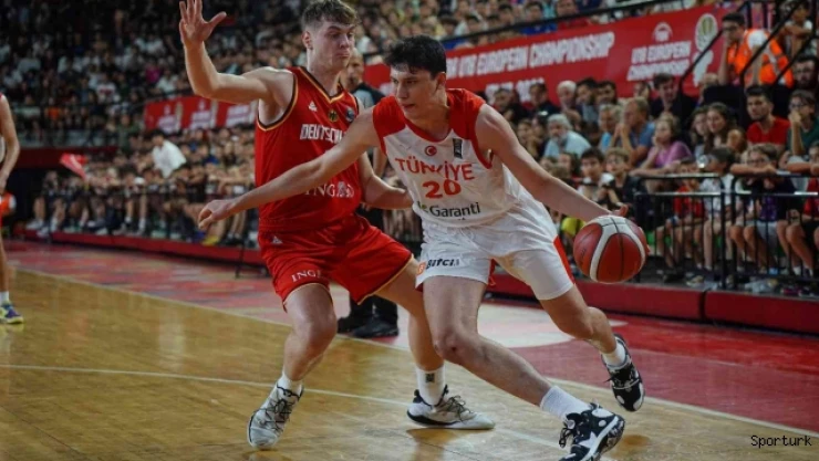 18 Yaş Altı Erkek Basketbol Milli Takımı, Almanya'yı mağlup etti