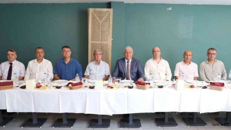 Başkan Atay, Aydın futbolunun temsilcileri ile buluştu