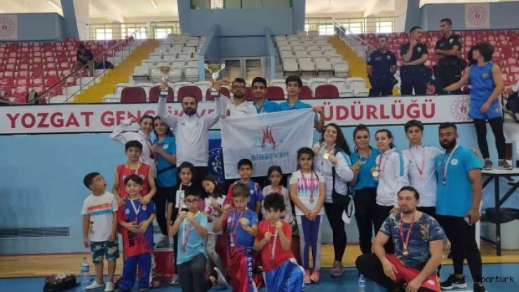 Genç Sporcular 23 madalya kazandı