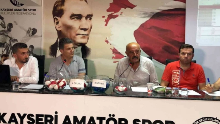 Kayseri Süper Amatör Küme fikstürü çekildi