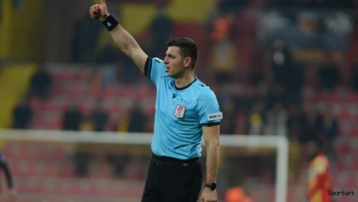 Kayserispor'un ilk maçında Ümit Öztürk düdük çalacak