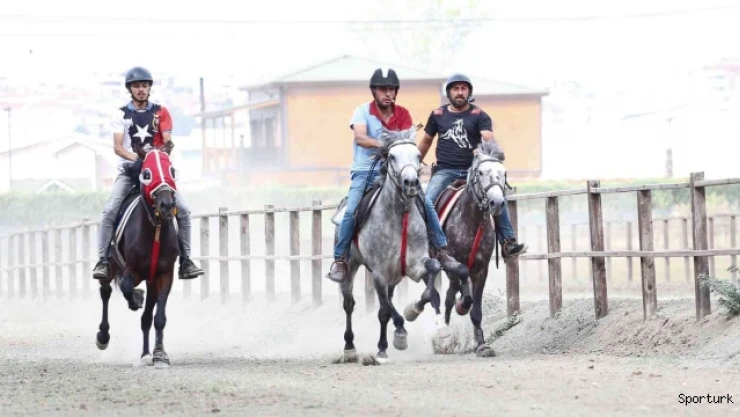 Rahvan atlar zafere koştu