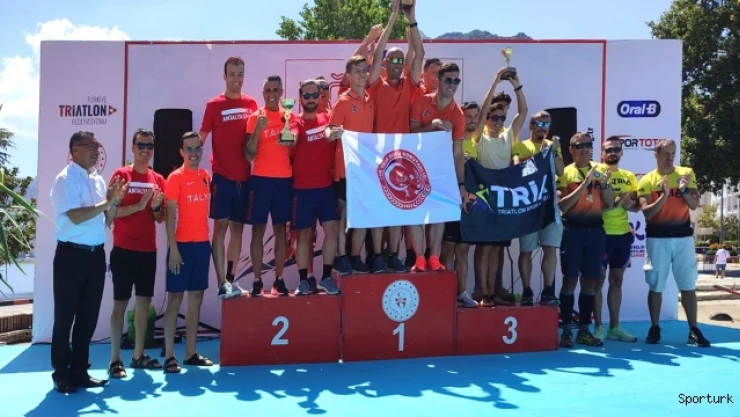 Türkiye Triatlon Şampiyonası Finali'ne Antalyaspor damgası