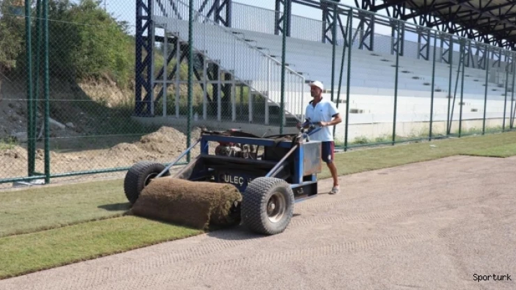 Yedek stat yeşillendiriliyor