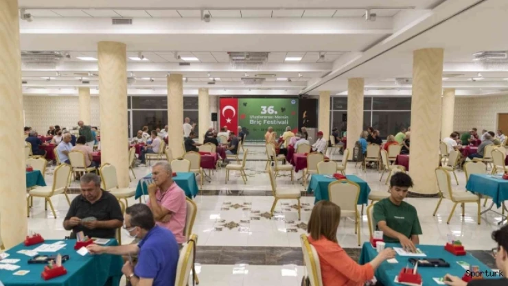 36. Uluslararası Mersin Briç Festivali başladı