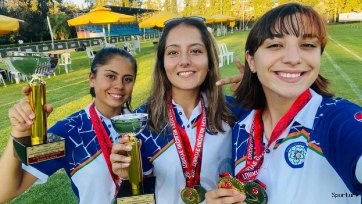 Büyükşehir okçuları üç altın, üç gümüş madalya kazandı