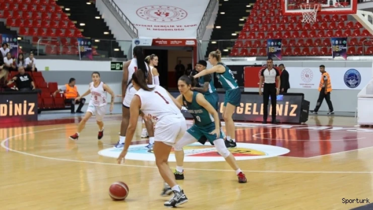 Erciyes Cup 1. Maç: Bellona Melikgazi Kayseri Basketbol: 63 - Galatasaray: 92