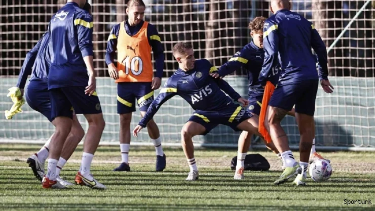 Fenerbahçe, Beşiktaş derbisi hazırlıklarına başladı