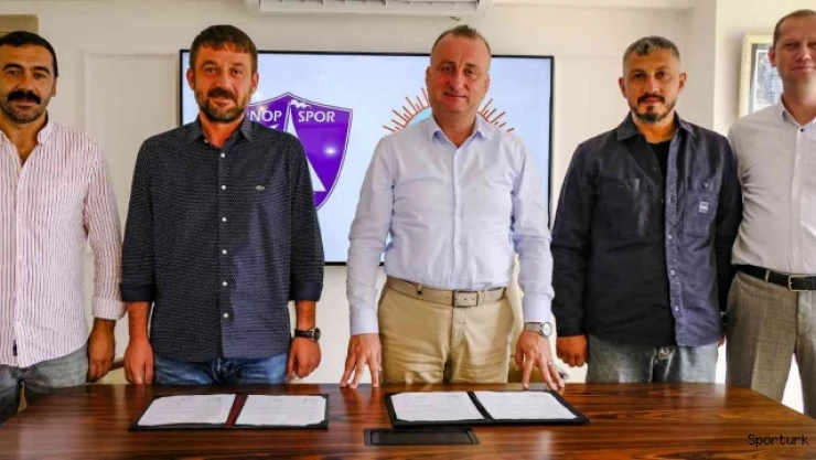Sinop Belediyesi ve Sinopspor arasında protokol imzalandı