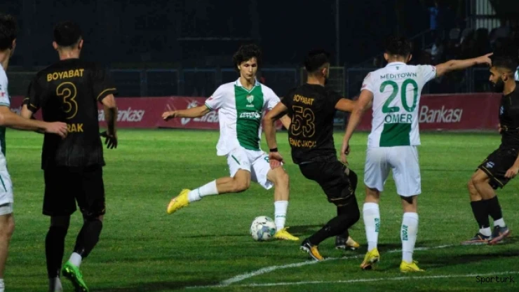 Ziraat Türkiye Kupası: Bursaspor: 0 - Boyabat 1868 Spor: 1
