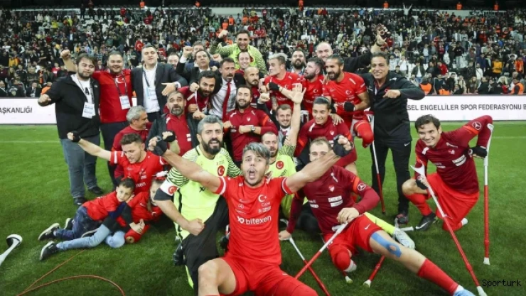 Ampute Milli Takımı, Dünya Kupası'nda finalde