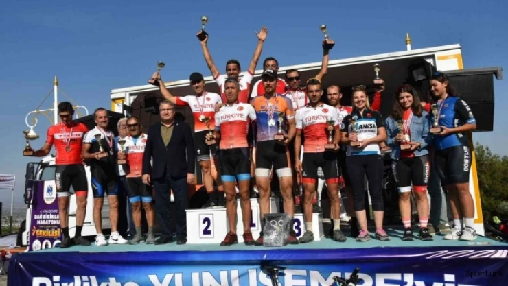 Dağ bisikletçileri 4. kez Yunusemre'de buluştu