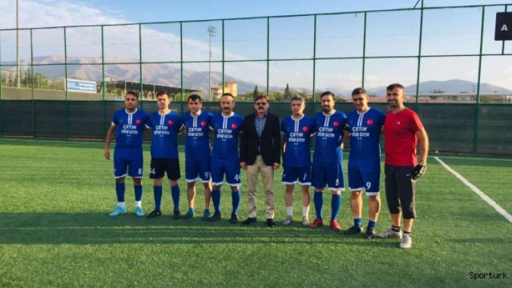 Dostluk maçının galibi emniyet oldu