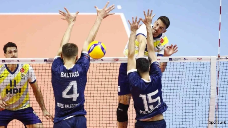 Efeler Ligi 3. hafta: Fenerbahçe: 3- Develi Belediyespor: 2