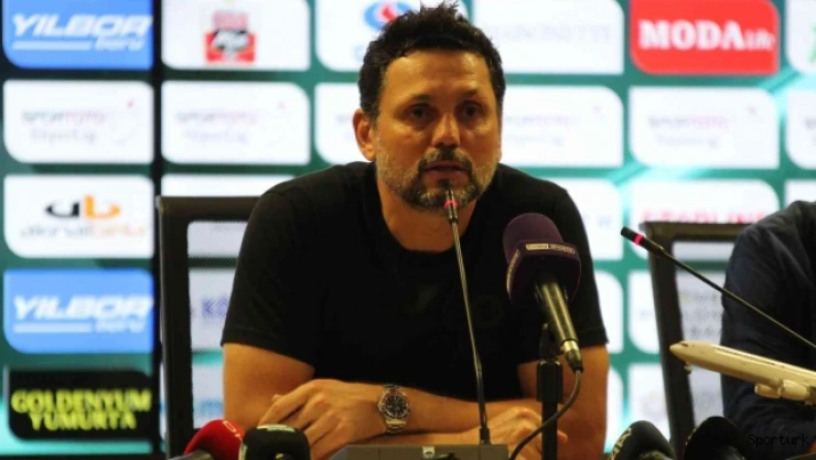 Erol Bulut: &quotHedefimiz 3 puan almaktı ama 1 puan alabildik"