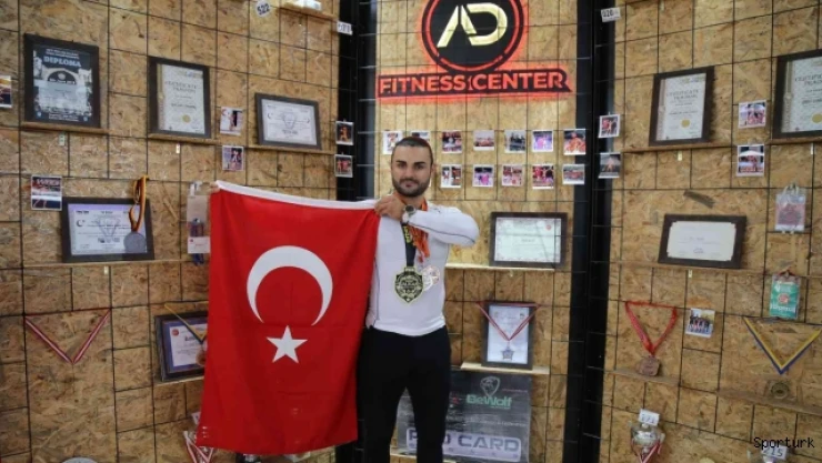 Gümüşhaneli dünya şampiyonu çocuklara umut olmak için memleketine döndü