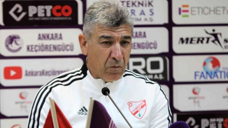 Sait Karafırtınalar: &quotDuran toptan gol yiyerek iki puan kaybettik"