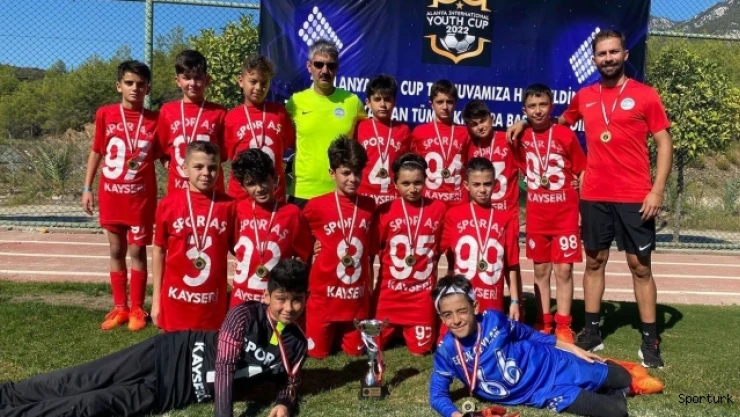 Spor A.Ş Gençlik ve Spor üçüncü oldu