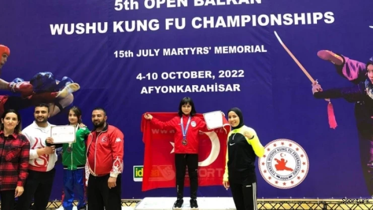 Tomarzalı Elif Wushu Kung Fu Şampiyonu Oldu