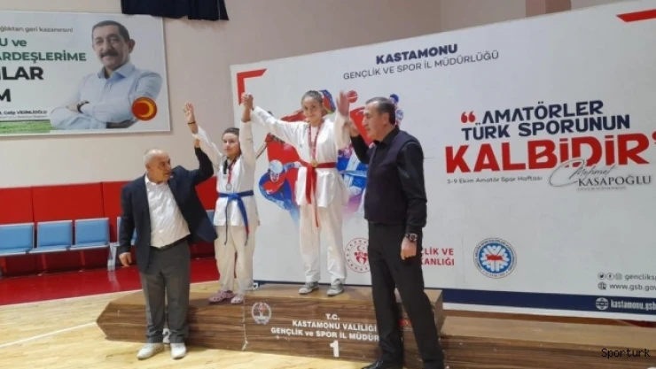 Tosyalı karateciler, Kastamonu'dan 7 madalya ile döndü