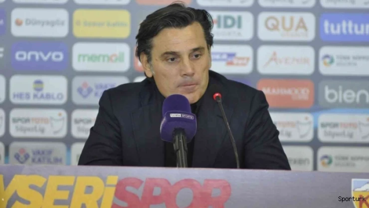 Vincenzo Montella: &quotAğzımızda acı bir tat var&quot